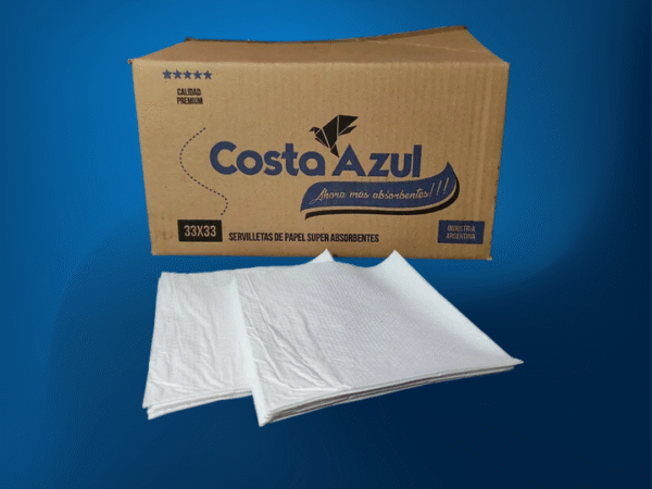 Servilletas Costa Azul 33x33 700u