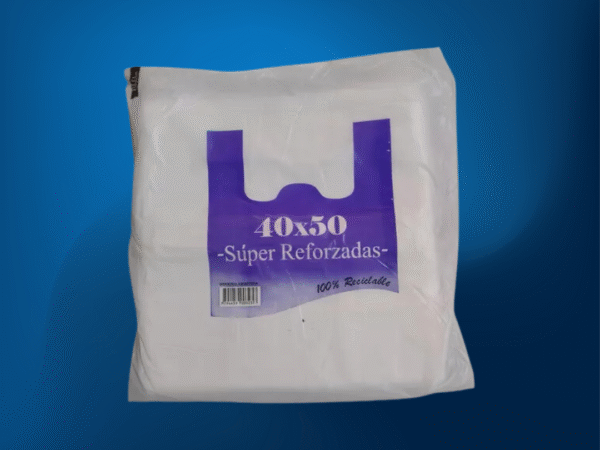 Bolsas Camisetas Mamut 40x50 - Polyfilm 100u x Paquete