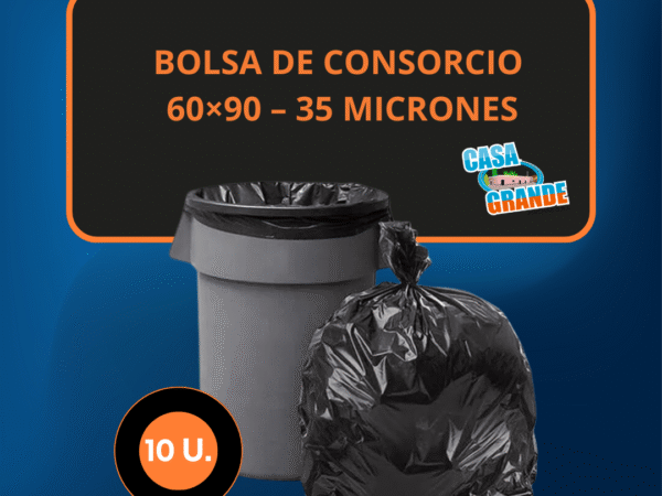 Bolsa de Consorcio Casa Grande 60x90 - 35 Micrones