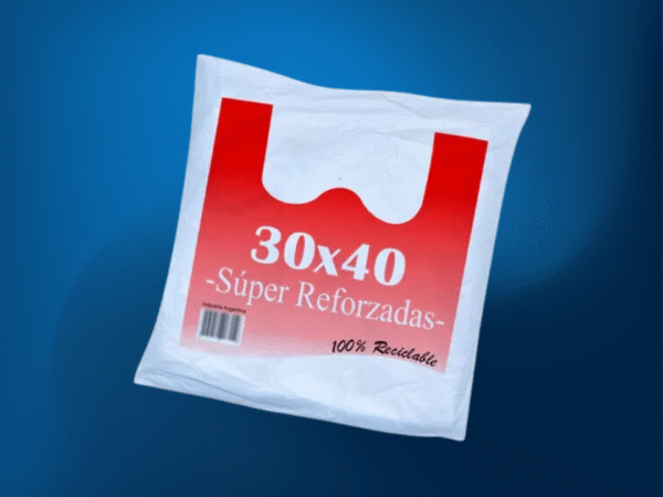 Bolsas Camisetas Mamut 30x40 - Polyfilm 100u x Paquete
