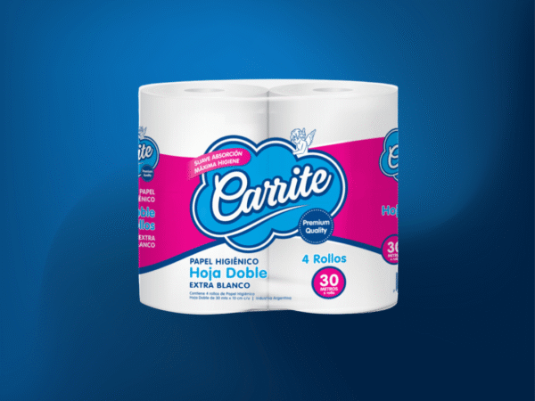 Papel Higienico Carrite Doble Hoja- 30M
