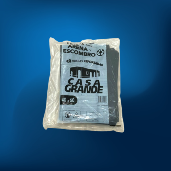 Bolsas de Escombro y Arena 40x60 - 130 Micrones