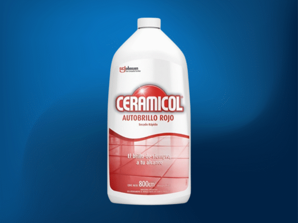 Ceramicol Autobrillo Incoloro/Rojo/Negro