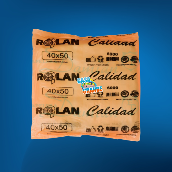 Camiseta Naranja Rolanplast 40x50