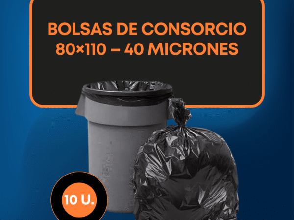Bolsas de Consorcio 80x110 - 40 Micrones