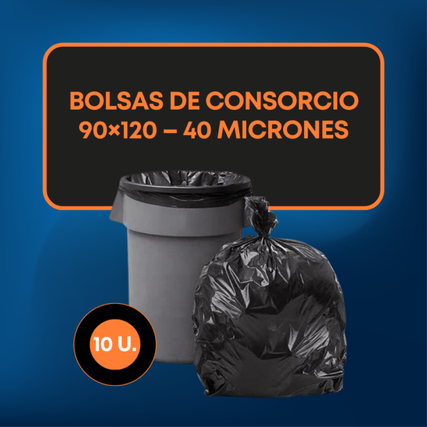 Bolsas de Consorcio 90x120 - 40 Micrones