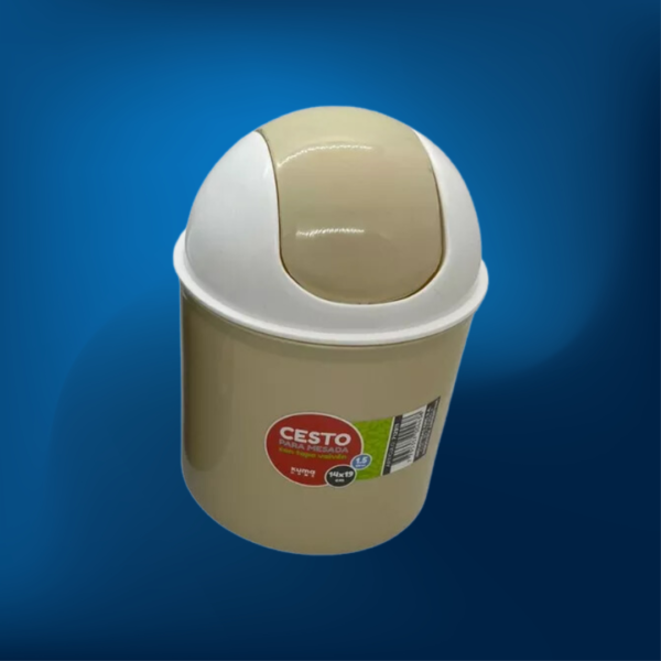 Cesto con Tapa Kuma 1,5Lts