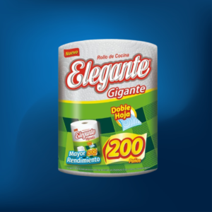 Elegante Rollo de Cocina 200 Paños