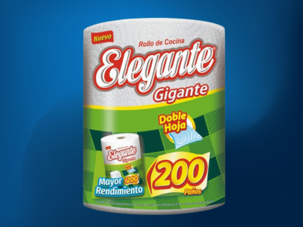 Elegante Rollo de Cocina 200 Paños