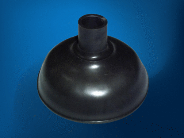 Sopapon de Goma Negro con Cabo