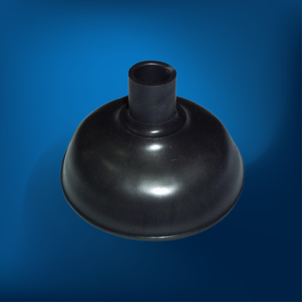 Sopapon de Goma Negro con Cabo