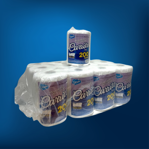 Carrite Rollo de Cocina 200 Paños BOLSON