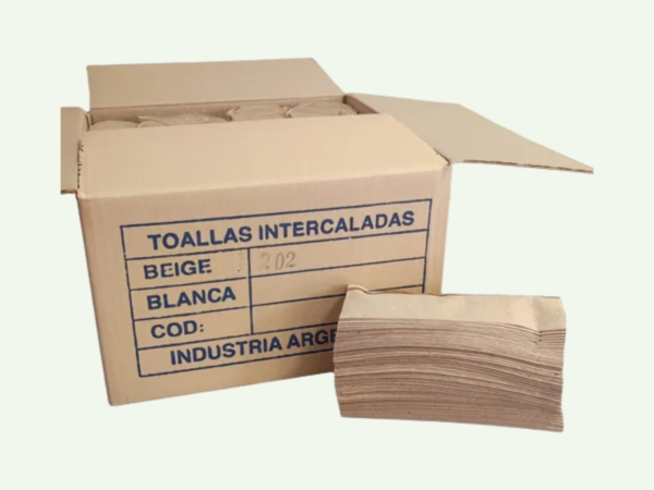 Caja Toallas Intercaladas Beige - 1000u