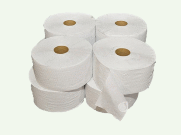 Papel Higiénico Desnudo Simple Hoja- 8u x300Mts Bolsón
