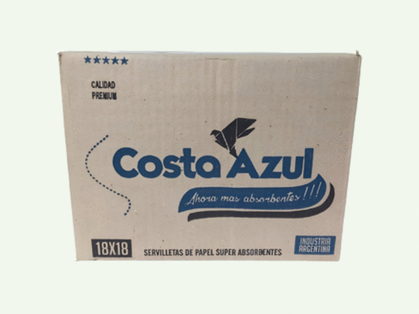 Servilleta Costa Azul 18x18