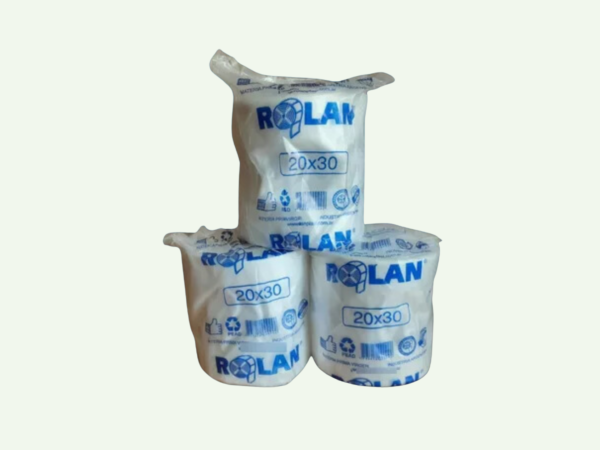 Bolsas de Arranque Rolan Azul 20x30 - 1,5 x Rollo